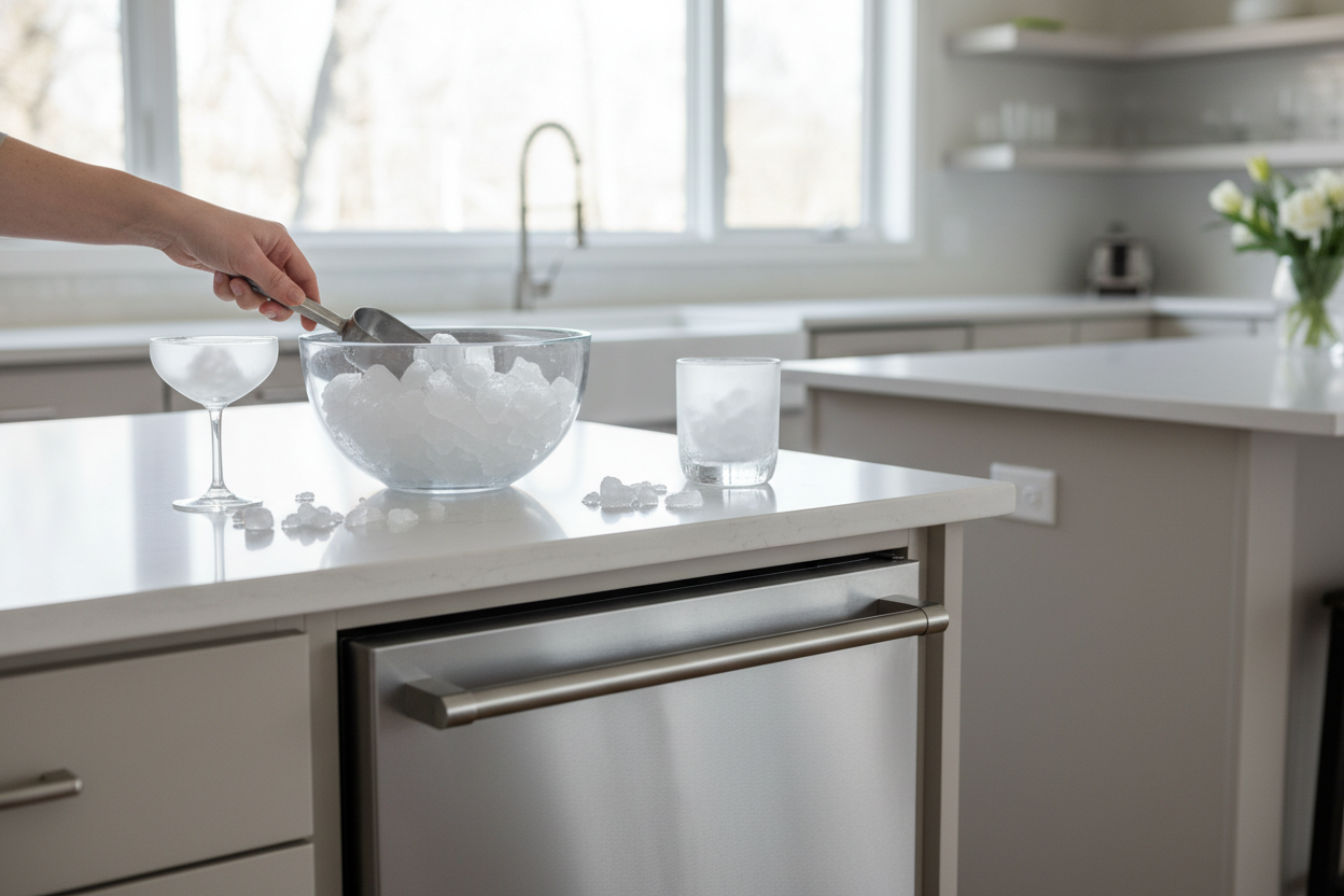 Is the Best Undercounter Nugget Ice Maker Worth the Plumbing Bill?