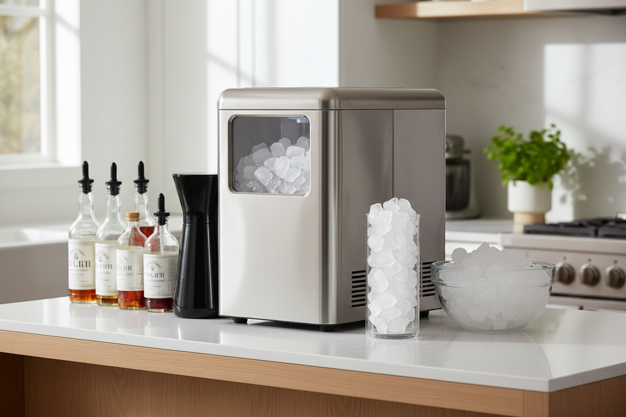 How a Self Dispensing Nugget Ice Maker Fixed My Morning Mess