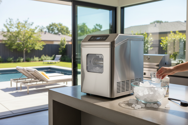 I Ruined Two Indoor Models Before Finding an Outdoor Nugget Ice Machine