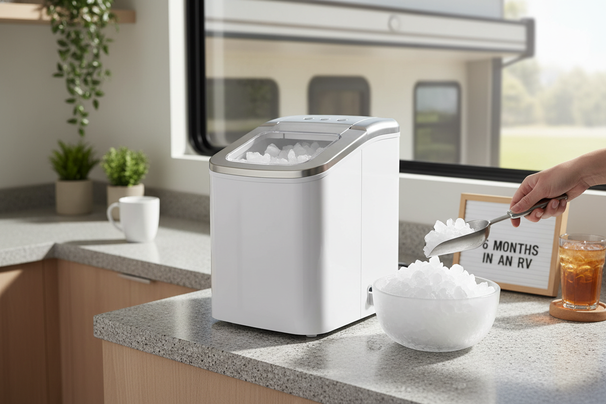 My Pebble Countertop Ice Maker Survived 6 Months in an RV