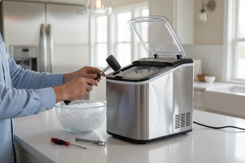 GE Freezer Ice Maker Not Working? Try This Fix First