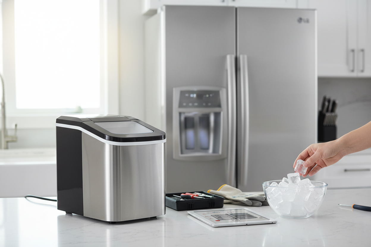 I Learned to Repair LG Refrigerator Ice Maker Issues for $50