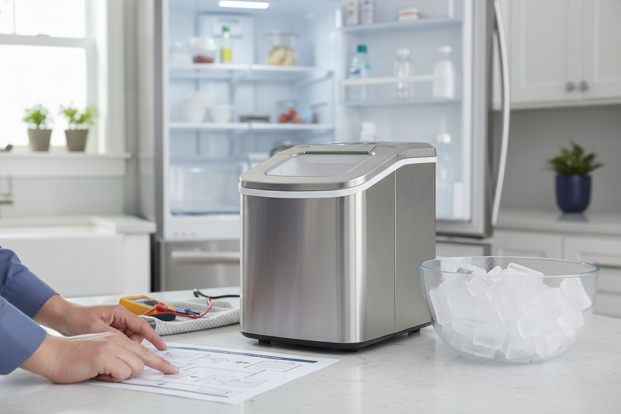 The Hidden Test Mode for Ice Maker GE Refrigerator Troubleshooting