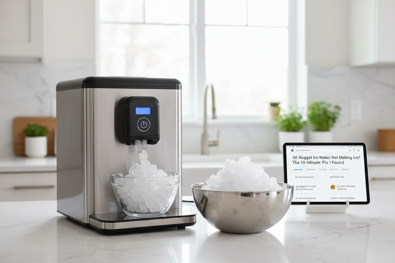 GE Nugget Ice Maker Not Making Ice? The 10-Minute Fix I Found