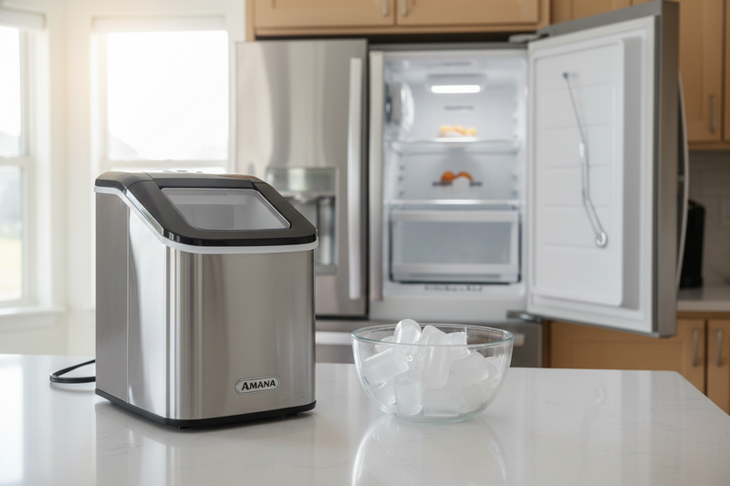Is the Amana Ice Maker Shut-Off Arm Supposed to Be Up or Down?