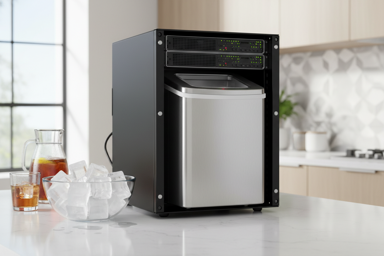 Why I Wasted 4U of Space on a Rack Mount Fridge For My Home Lab