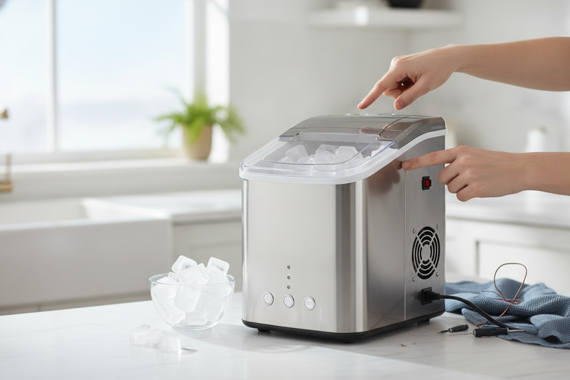 If Your Ice Maker Makes Clicking Noise, Check This First