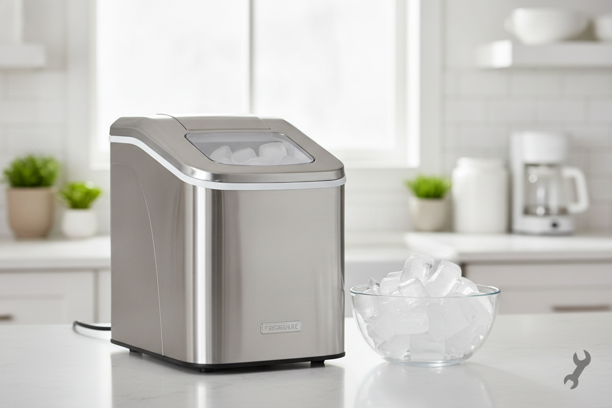 Why is my frigidaire countertop ice maker making noise? I fixed it.