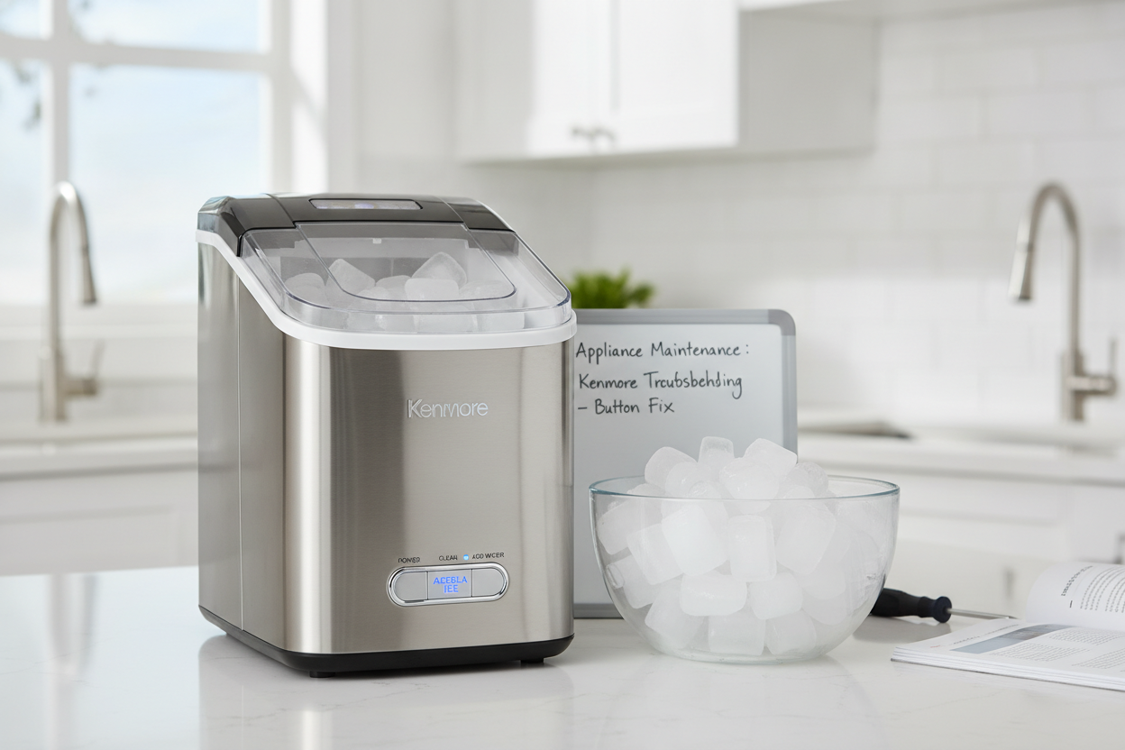 What the Accela Ice Kenmore Button Actually Does (And How to Fix It)