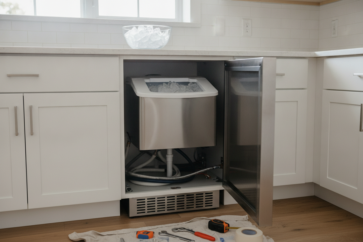 My Under Counter Ice Maker Installation Took 3 Days. Here's Why.