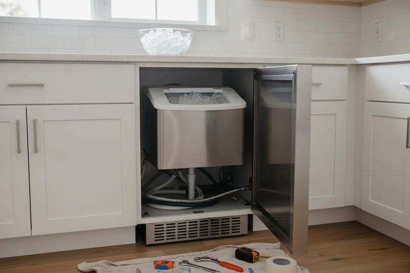 My Under Counter Ice Maker Installation Took 3 Days. Here's Why.