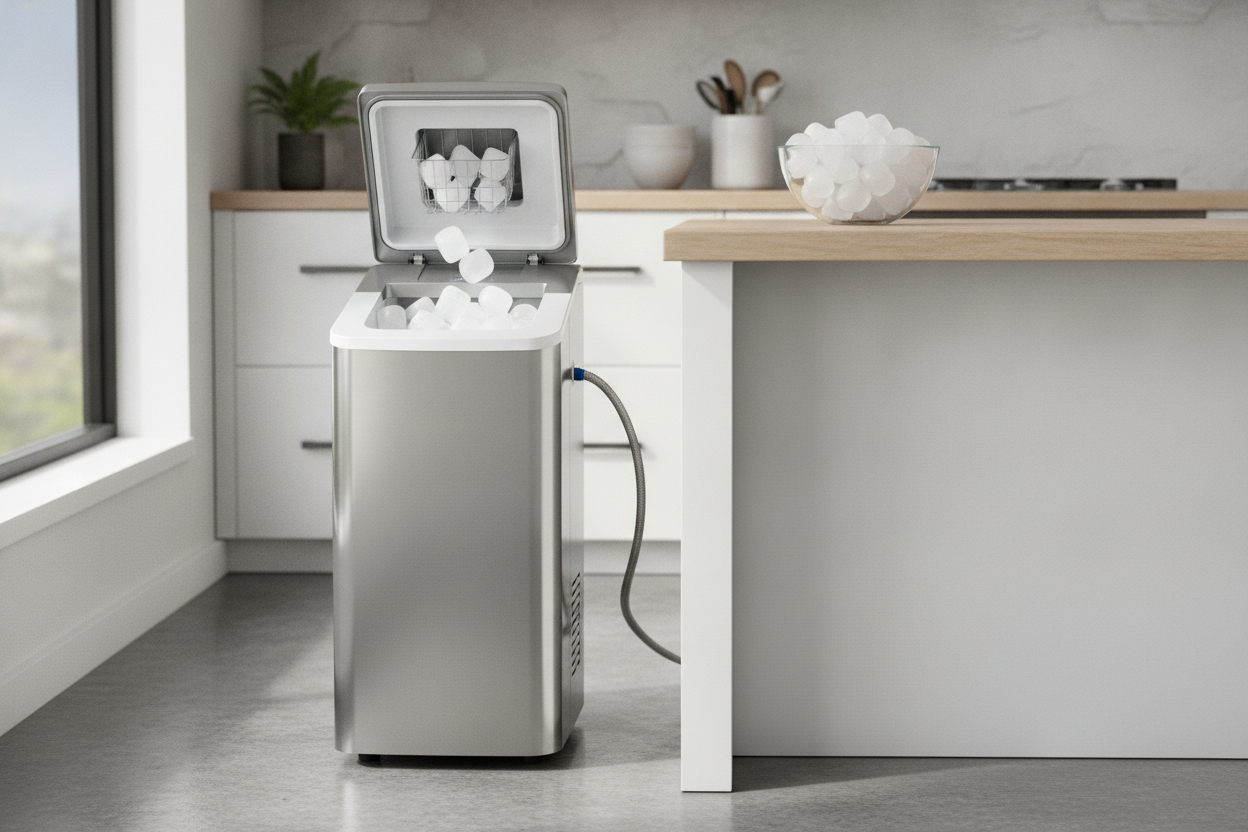I Tried a Floor Ice Maker for Summer Parties — Here's Why I Sold It