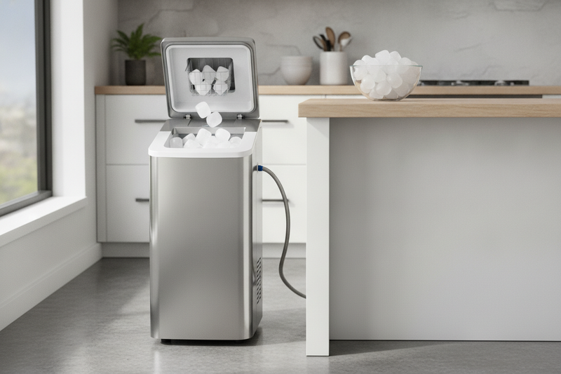 I Tried a Floor Ice Maker for Summer Parties — Here's Why I Sold It