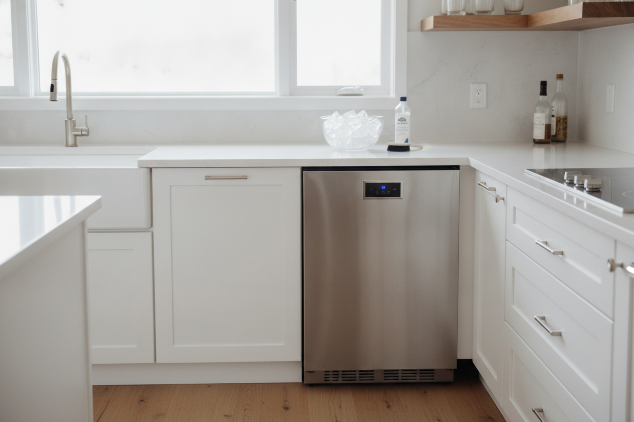 I Swapped a Base Cabinet for a 15 Ice Maker Undercounter Unit