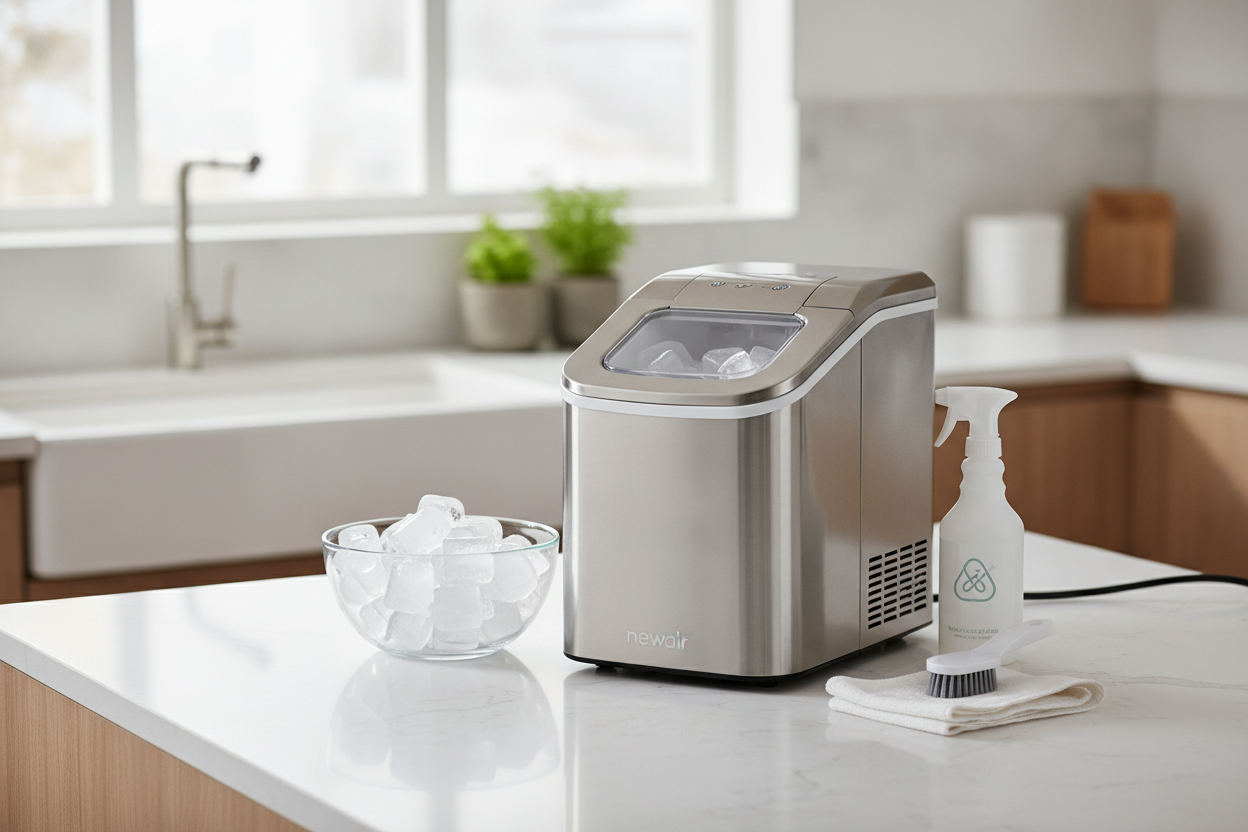 The 15-Minute Routine I Use to Clean Newair Ice Maker Machines