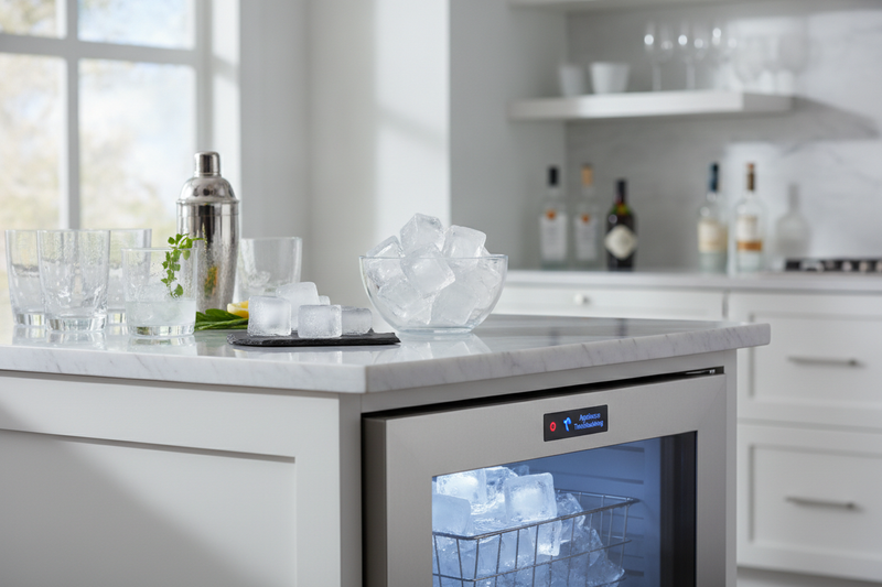 Why Your Undercounter Clear Ice Maker Still Makes Cloudy Cubes