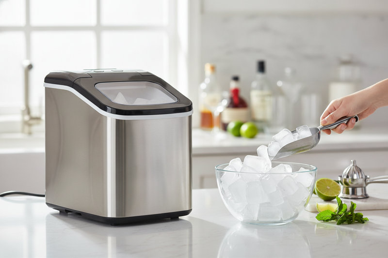 I Finally Bought a Cocktail Ice Machine to Replace My Smelly Ice Trays
