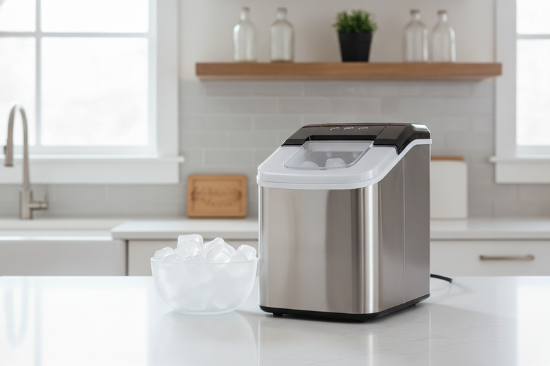 I Turned a Hallway Closet Into a Dedicated Ice Maker Bar