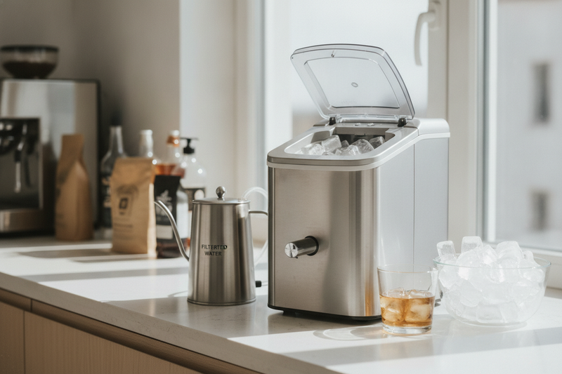 Does a Filtered Water Ice Maker Actually Make Drinks Better?