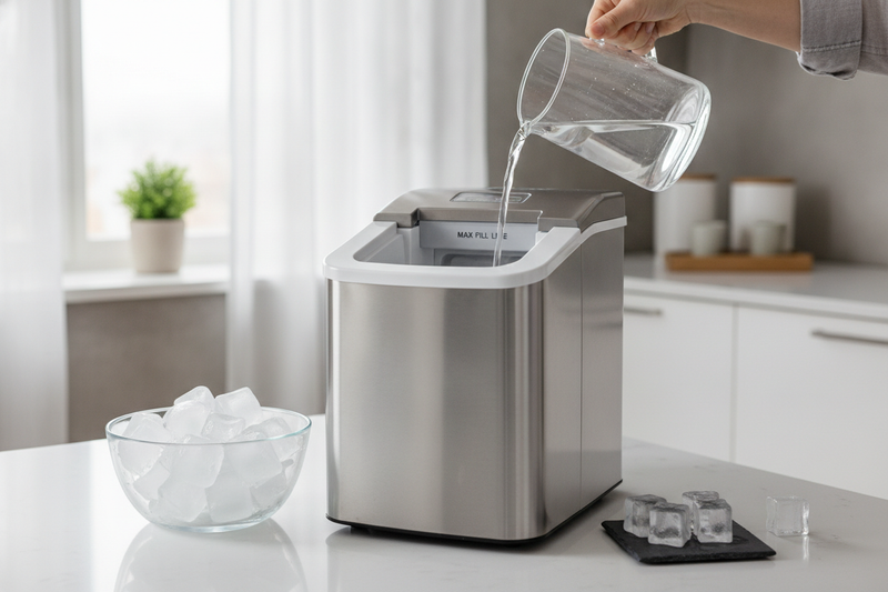 I Felt Stupid Googling How to Add Water to Ice Maker Units