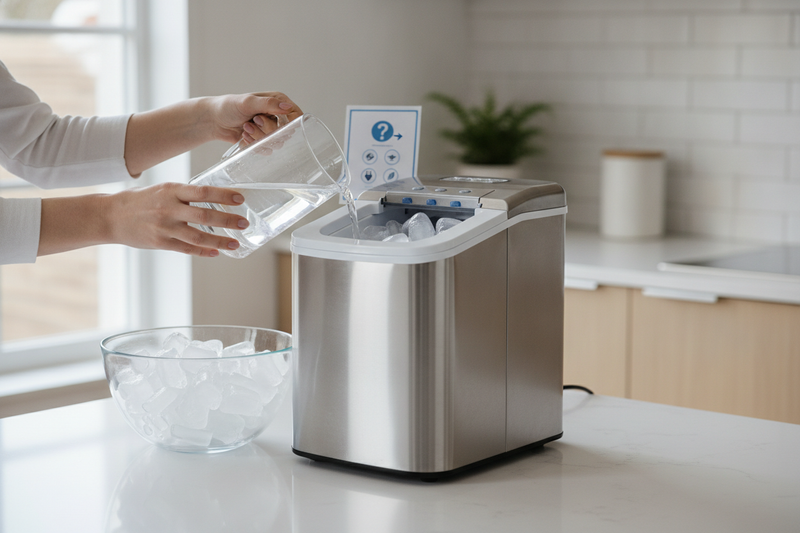 Where to Add Water in Ice Maker Models When You Lose the Manual