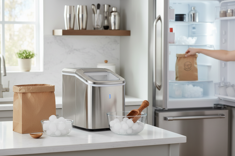 The Paper Bag Trick: How to Keep Ice From Sticking Together