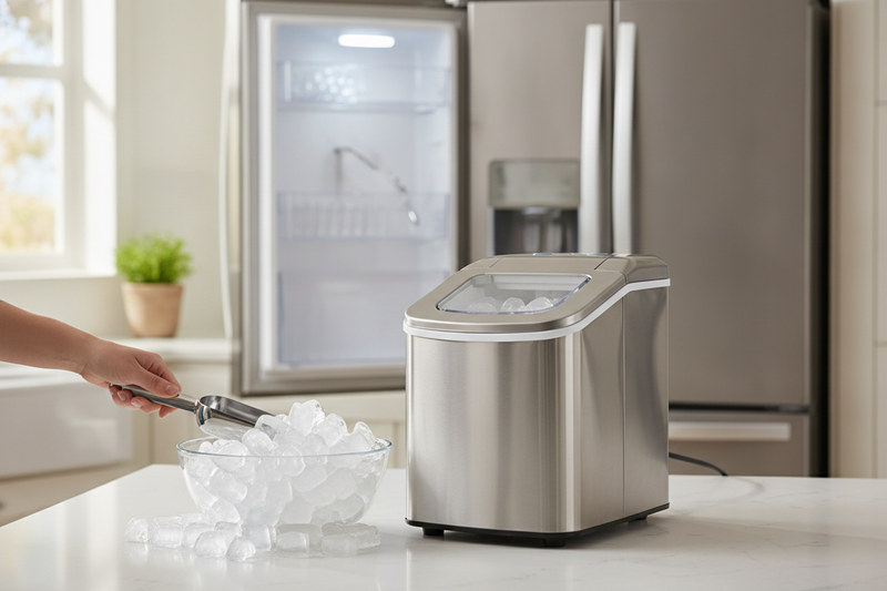 Your Fridge Arm Isn't Broken: How to Use an Ice Maker in Freezer