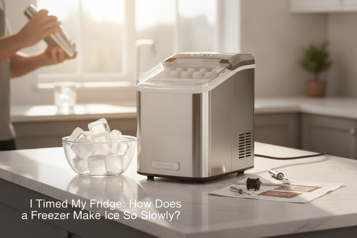 I Timed My Fridge: How Does a Freezer Make Ice So Slowly?