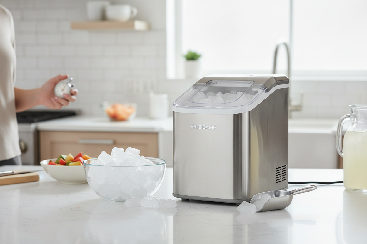 Frigidaire Ice Maker How Long To Make Ice? I Timed It