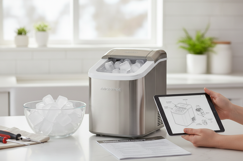 I Fixed Mine Using the Frigidaire Ice Maker Troubleshooting Manual