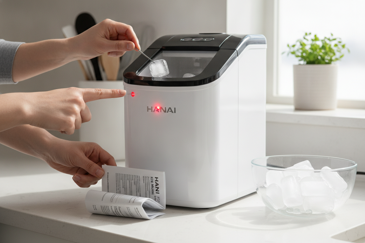 The Hanai Ice Maker Manual Won't Help You Fix That Red Light