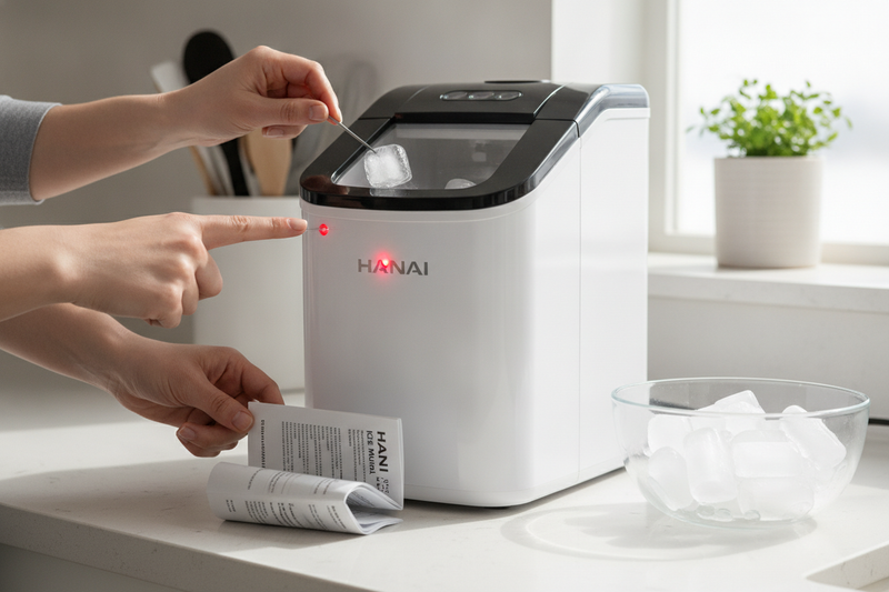 The Hanai Ice Maker Manual Won't Help You Fix That Red Light