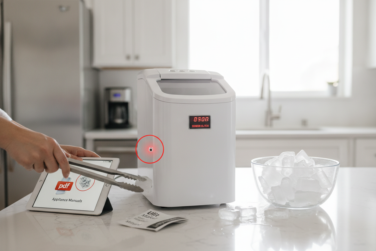 Your Ulit Ice Maker Manual Won't Help With This Sensor Glitch