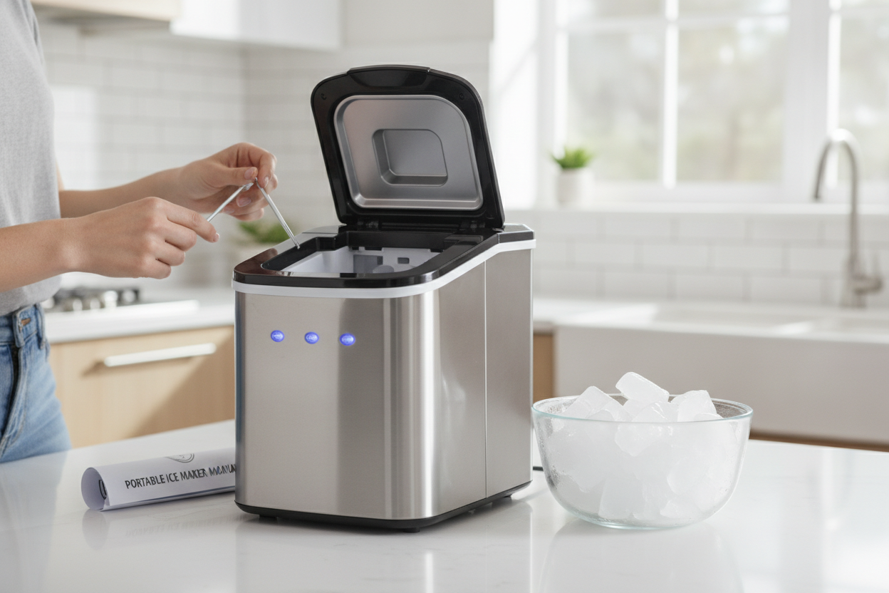 My Machine Jammed and the Oscevia Ice Maker Manual Was No Help