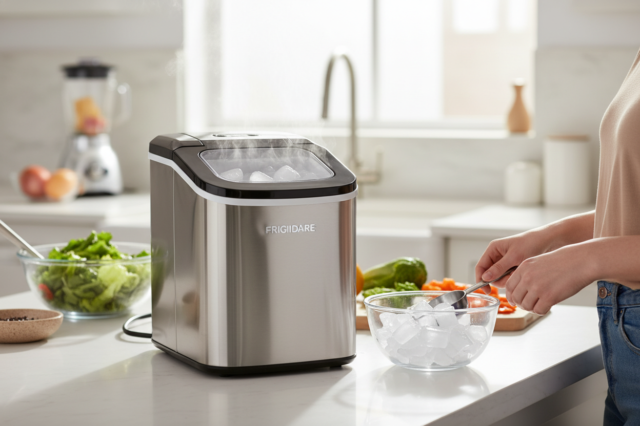 Is the Frigidaire Ice Maker EFIC106 SS Actually Good for Heavy Prep?