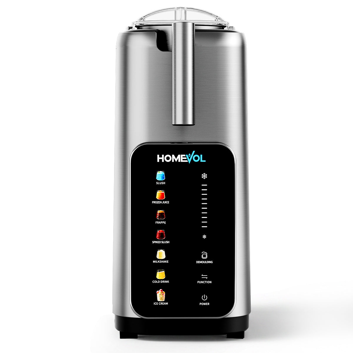 3-in-1 Slush Machine with 7 Preset Modes (Silver)