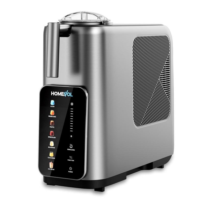 3-in-1 Slush Machine with 7 Preset Modes (Silver)
