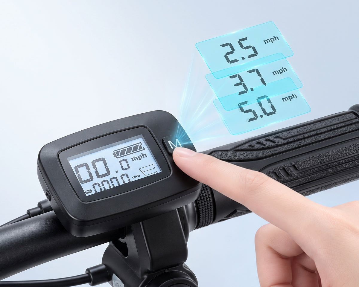 Three speed modes