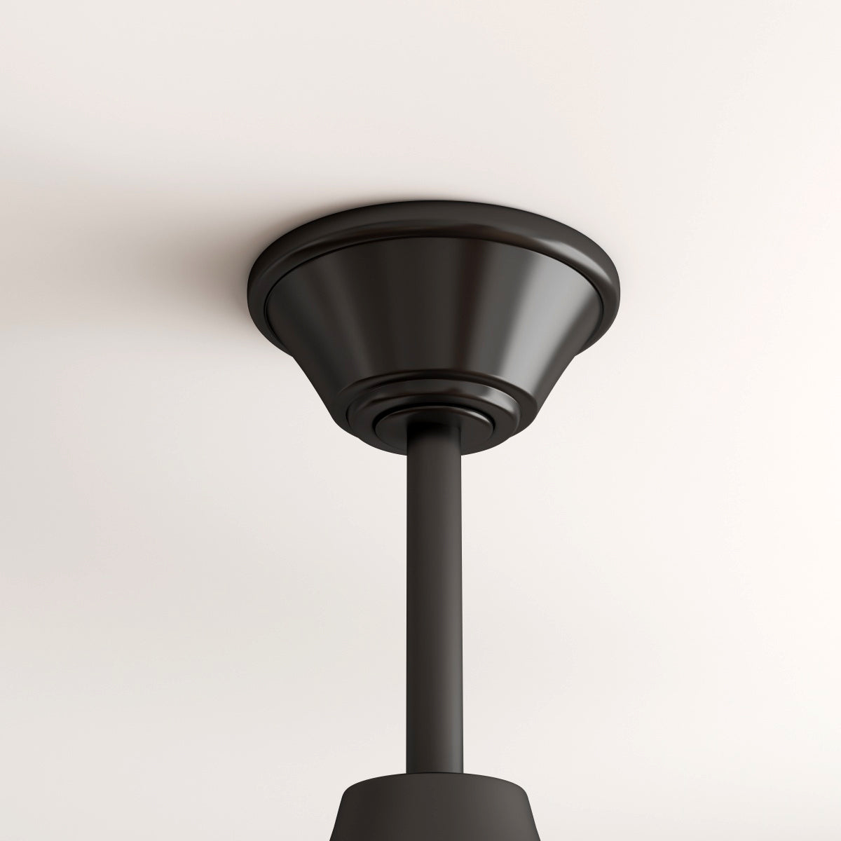 60 inches Modern Simple Brown Ceiling Fan With Wooden Streamline Design