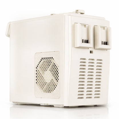 Homevol EVO1 Corded & Battery Powered Ice Maker with Self-Cleaning - Cream White