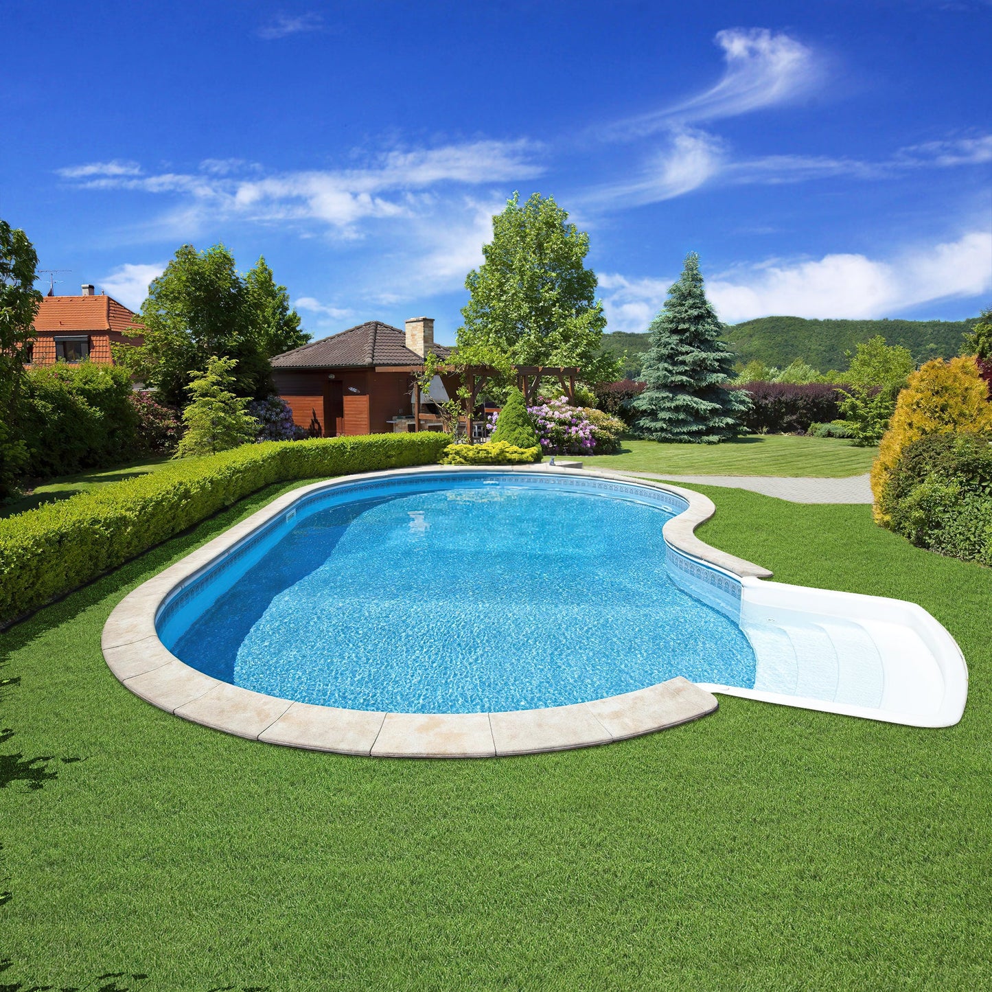 118 inch Artificial Grass Turf Mat for Indoor Outdoor Garden and Pets
