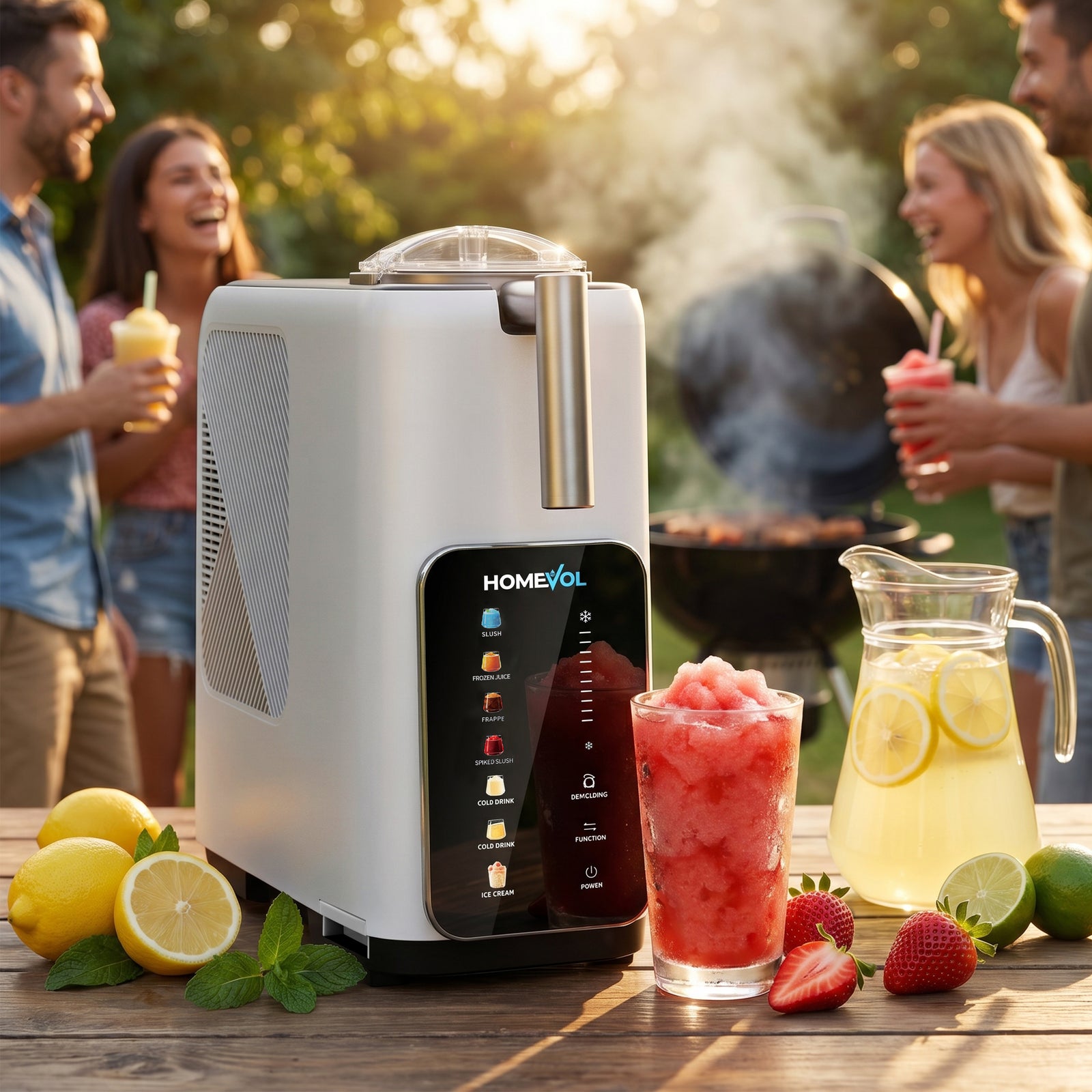 Summer BBQ chilled drinks