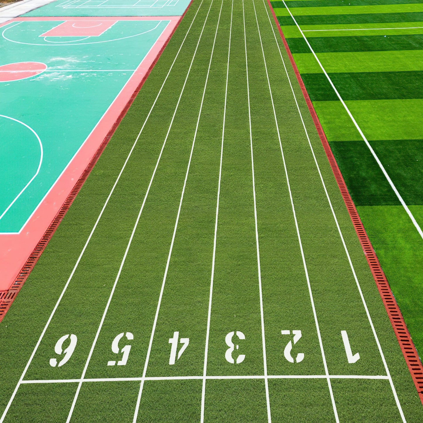 118 inch Artificial Grass Turf Mat for Indoor Outdoor Garden and Pets