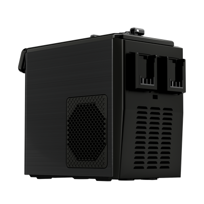 Homevol EVO1 Corded & Battery Powered Ice Maker with Self-Cleaning - Matte Black