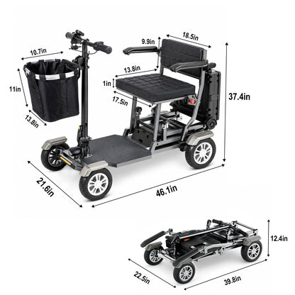 Foldable Electric Mobility Scooter