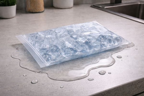 You buy a full bag, but by the time you need it, it’s already turning into a puddle.